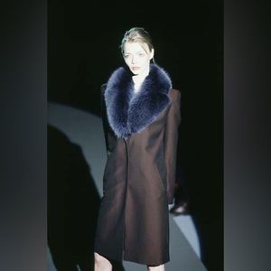 Gucci by Tom Ford F/W 1997 Sharkskin Coat and Skirt Set